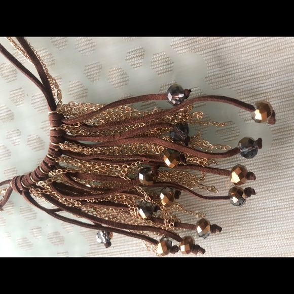 Suede necklace/earring set! Gorgeous plus BONUS! - Picture 5 of 6